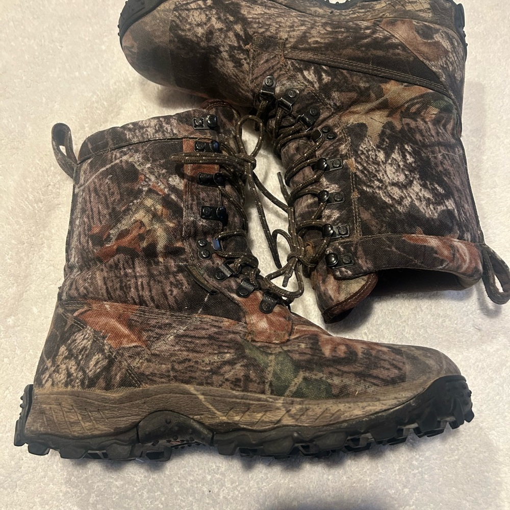 Rocky Camouflage Lace-Up Hunting Boots